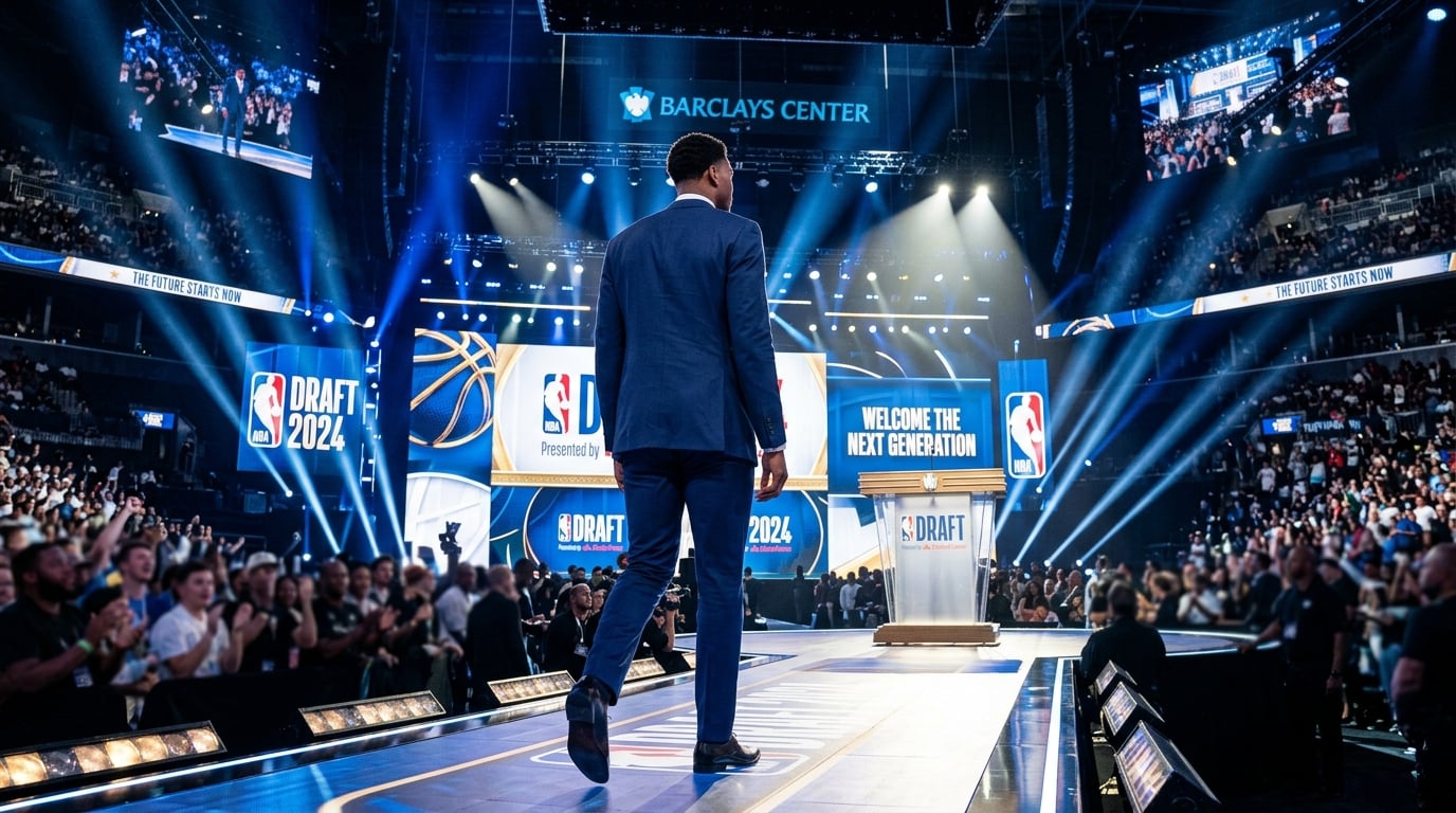 AJ Dybantsa Goes No. 1 to the Wizards in the 2026 NBA Draft